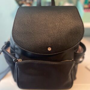LC Lauren Conrad Black Backpack Height 11 x 9